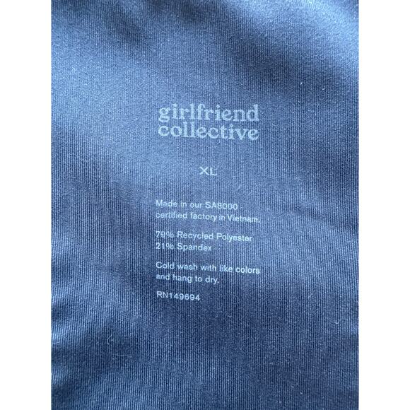 Girlfriend Collective Paloma Compression Bra in Navy Blue Size XL - Picture 7 of 9